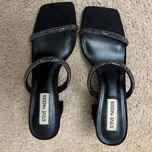 Steve Madden embellished block heel sandal